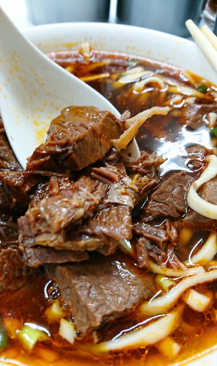 台湾　台北　牛肉麺